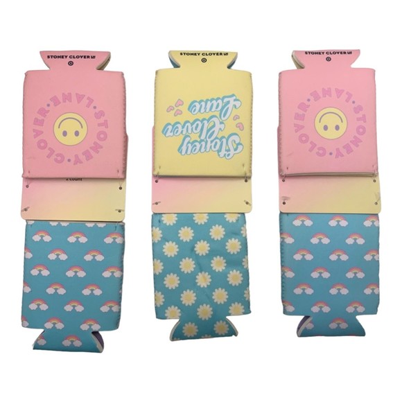 NWT Stoney Clover Lane x Target Standard Can Drink Sleeves Koozie Pack Of 6 - Picture 2 of 4